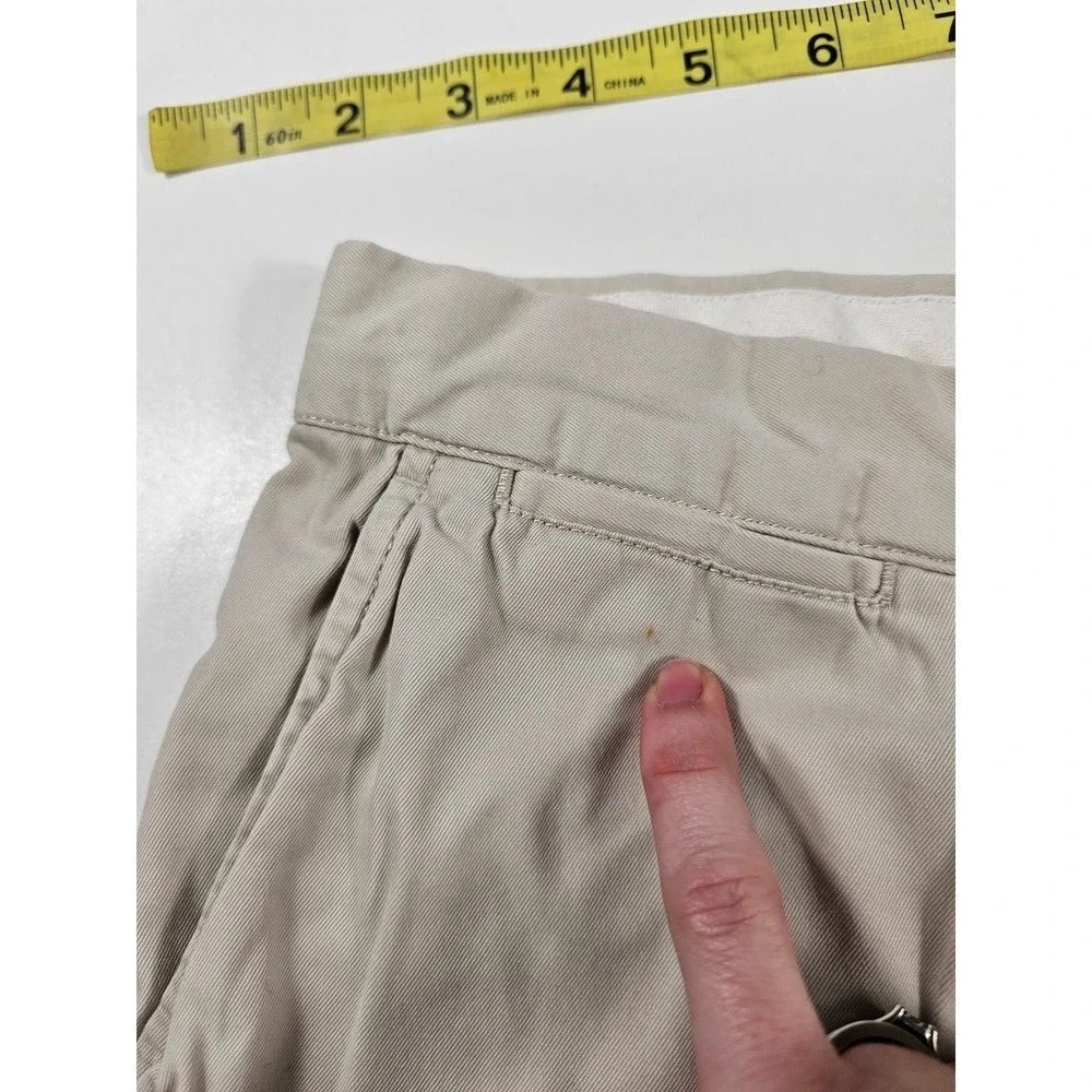 Polo ralph lauren size 38 khaki beige golf shorts casual men's side pockets
